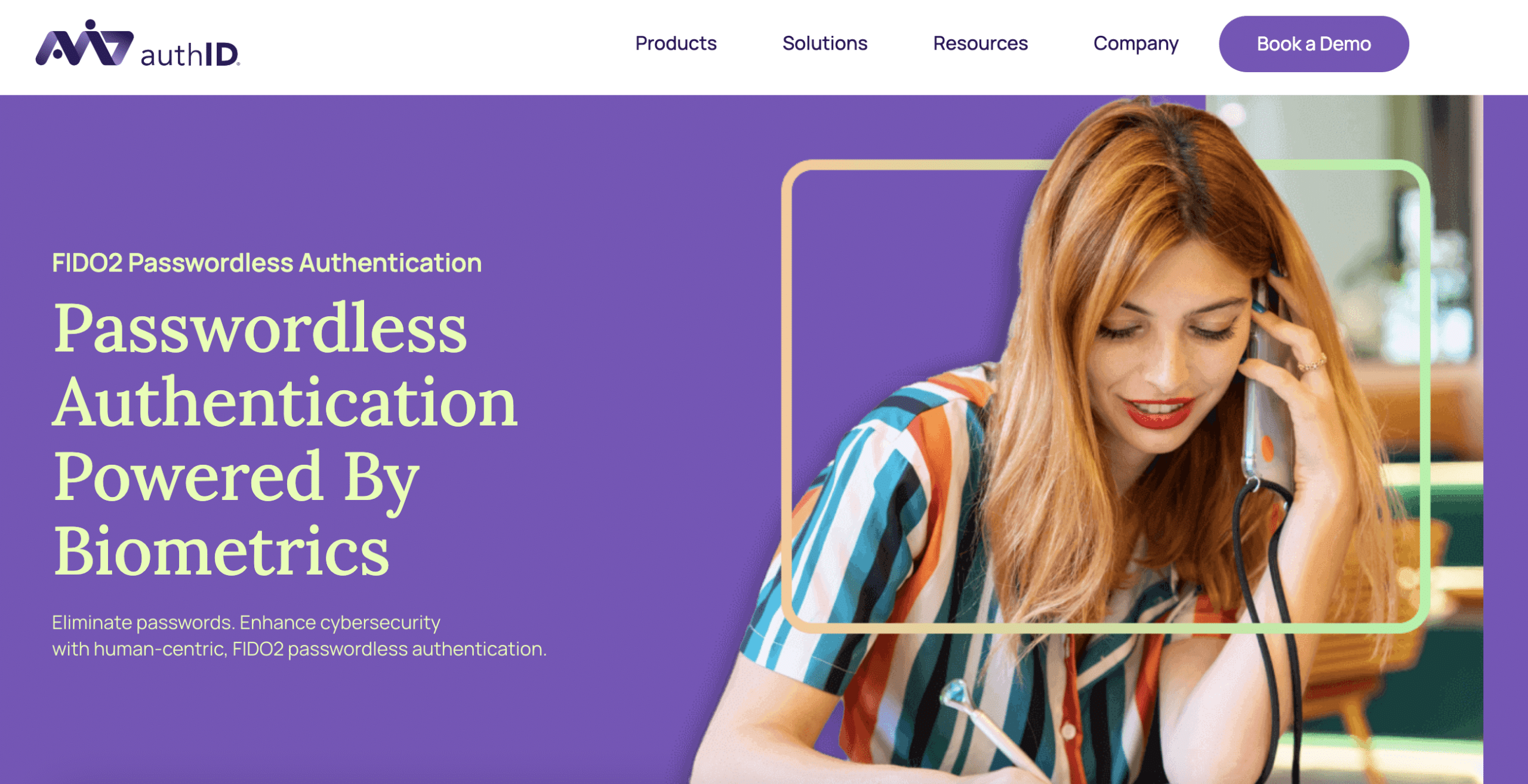 AuthID Customer Identity Passwordless Authentication Solution