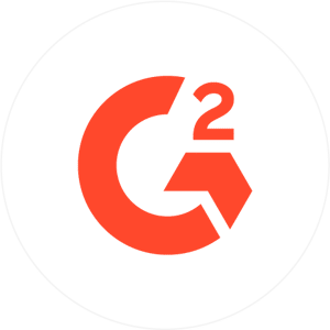 Red G2 logo with a stylized "G" and an arrow in the shape of a "2" on a white background, symbolizing Memcyco Unveils Its Next-gen Phishing and Digital Impersonation Protection Solution.